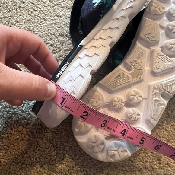 Skechers Goga Max On The Go Slide On Sandals Size 11 - Picture 7 of 12